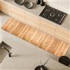 Comart - Tappeto Cucina Malaga - Passatoia 100% PVC - Antimacchia - Antiscivolo - Impermeabile - Tappetino Lavabile in Lavatrice - Corsia Moderna per Cucina e Corridoio - Legno Beige - 55x230 cm