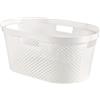 Curver Infinity Recycled - Cesta Blanco, 39 L, M