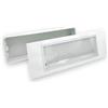 TOT ELECTRIC Lampada di emergenza luce a led 4.5W plafoniera bianco da incasso o a parete
