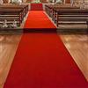 Floordirekt Passatoia da 200 x 200 cm, Rosso 400 cm, Tappeto da Matrimonio e fiere, di Alta qualità per Eventi VIP