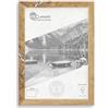 CLAMARO Collage Set di 5 cornici portafoto 15x20 realizzate a mano su misura | legno quercia antico | Moderno quadrato MDF | Set di 5 con vetro acrilico, parete posteriore