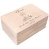 Creative Deco Prima Comunione/Cresima Scatola di Regalo Personalizzato | Scatola della Memoria in Legno per Bambino/Bambina | Personalizzata | per Ragazzo e Ragazza | Addobbi