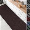Floordirekt Passatoia da cucina Granada - Passatoia su misura per la cucina - Larghezza: 80 cm - Tappeti moderni e di alta qualità per la casa (Marrone, 80 x 100 cm)