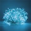 Luccika Catena Luminosa LED 31V con 8 Effetti di Luce, Luci Natalizie per Albero di Natale e Esterno IP44, Cavo Trasparente (Acquamarina, 25M 500LED)