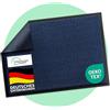 Floordirekt Premium Zerbino per ingresso, 80x120cm Blu, antiscivolo e lavabile, zerbino per interno ed esterno, Sky Novo