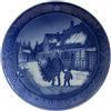 ROYAL COPENHAGEN PIATTO DI NATALE 1980 ORIGINALE PORCELLANA PRIMA SCELTA