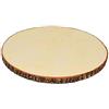 vetrine inrete Vetrineinrete® Base in Legno a Forma di Tronco Decorazione Tavolo centrotavola alzatina Disco Tondo per composizioni rustiche sottovaso Shabby Chic 40933 (Diametro 20 cm) G15