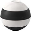 Villeroy & Boch - La petite Boule black & white, set di stoviglie in porcellana, set di ciotole, 5 pezzi Set da portata, Ø 14 cm, lavabile in lavastoviglie, utilizzabile nel microonde, bianco e nero