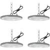 toobettp 4PCS Faretto UFO LED 200W, 20000LM 6000K Bianco Freddo UFO Lampada