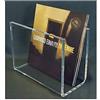 Cavinato acrylics Portadischi Vinili in Plexiglass Trasparente Alto Spessore 1 cm Design per 40 LP