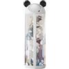 Unikicool Tubo per Riporre Giocattoli,Porta Peluche Organizer A Tubo,Conservazione degli Animali di Peluche,Tubo Portaoggetti Verticale Trasparente,con Cerniera,per Organizzazione Giocattoli
