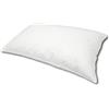 Vico Casa® Cuscino Letto in piuma d'oca 50x80cm - Guanciale per letto con tessuto 100% cotone e imbottitura in PIUMETTA d'oca bianca