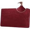 BXFUL Copriseduta Divano Elasticizzato in Velluto Fodera per Cuscino ad Alta Elasticità Cuscino per Divano Fodera per mobili Coprisedile per Divano Fodere per Cuscino (2 Posti,Vino Rosso)