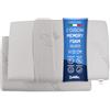 Baldiflex - Coppia di Cuscini in Memory Foam - Modello Saponetta - Fodera in Silver Safe