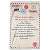 Overthetee Plaid Personalizzato con Dedica Scritta per Figlia da Mamma - Leggera Coperta in Pile Compleanno Parenti Famiglia Idea Regalo