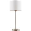 Lindby Lampada da tavolo (Moderno) colore Grigio, in Tessuto ad es. Cucina lampada tessuto