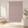 Generic Tende per Porte Personalizzate, Tende divisorie plissettate, Tende plissettate per bagni, studi e camere da Letto-Pink- W220xH220cm