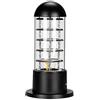 Mengjay paesaggio prato E27 Lampada a pilastro Luce esterno esterni, Impermeabile Giardino Cancello Parco Paesaggio Lampione stradale Recinzione Stigma Prato Lampione Lampioncino (Nero)