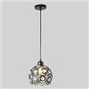 Mengjay Moderna lampada a sospensione elegante lampada da soffitto Lampadario in cristallo Soffitto a sospensione Decorazione di illuminazione per wine bar coffee shop cucina sala da pranzo soggiorno foyer