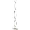 Lindby Lampada da Terra LED a stelo Minimalista, Piantana Salotto Moderna Luce bianca calda 3000K 24W Spirale Pavimento per Soggiorno Camera Letto Ufficio