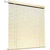 Generic Tende Veneziana in Alluminio con Fissaggio Senza Foratura, su Misura Larghezza 42-150cm Altezza 50-240cm Persiane Veneziane Orizzontali Senza Fili, Privacy, per Finestre Interne(Beige)