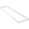 BEMKO Telaio di montaggio per pannelli LED ridotti 30x120 - bianco - alluminio - 1198x298x43mm
