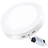 DRIWEI Plafoniera led soffitto 12W rotondo luce fredda pannello con staffa futura DR