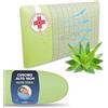 BELTALIA Cuscino Cervicale Alto 16 cm Aromaterapico Antirussamento - Dispositivo Medico Classe 1 Detraibile - Traspirante - Fodera Resistat - Made in Italy - (Aloe Vera Resistat, 73x43 H16)