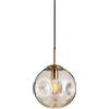 Hertl Apparecchi di illuminazione a soffitto con base E27, paralume creativo sferico concavo-convesso in vetro for lampada a sospensione, lampadario in stile minimalista francese, lampada a sospension