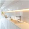 DE SANCTIS LIGHT DESIGN LED Sottopensile Cucina Barra Led Soggiorno Camera Profilo Con Sensore Dimmer Sfioramento Touch Lampada Striscia Luce Luminosa Made In Italy