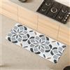 Comart - Tappeto Cucina Malaga - PVC Impermeabile - 55x130 cm Geometrico