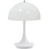 Generic 1PC Lampada da Tavolo Piccola a LED a Fungo, Luce Notturna Portatile con Ricarica USB, Decorazione Lampada da Comodino