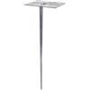 Qazqa grondpin - Palo universale da terra Moderno - luce - L 160 mm - Acciaio -