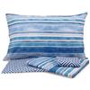 Biancocasa Completo lenzuola matrimoniale in percalle di cotone articolo (Foto R16, MATRIMONIALE)