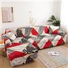 OKJK Copridivano angolare Stampato, per Soggiorno copridivano Chaise Longue Elasticizzato, copridivano con penisola, per Divano in Pelle, Lavabile in Lavatrice (Color 9,Large (190-230cm) 1PC)