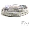 FOLGEMIR Striscia LED 15 metro Bianco Freddo, striscia di 3 file oblique, 2835 SMD 180 LED/m, 220V 230V strip, illuminazione molto luminosa, Impermeabile IP65