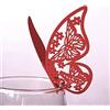 Wambere, 50 segnaposti a forma di farfalla, per nome, per bicchieri, per decorazione da tavola, per matrimoni, per feste, per la casa, eccetera, segnaposti a forma di farfalla laser, per nome, per