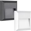 Lampo Lighting Technology Segnapasso Led Superficie Quad Tricolor Asimmetrico (LAMPO cod. SPLEDSQSUPOMC)