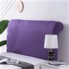 CXLT Fodera universale elasticizzata per testiera letto/copritestiera per testiere imbottite/in pelle/in legno, copritestiera tutto incluso King Size matrimoniale singolo Queen per protezione e decorazione