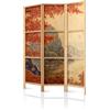 framed concept - Divisorio in legno 135 x 172 cm, 3 parti, su un lato, stile orientale