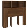 vidaXL Testiera con Contenitore Rovere Marrone 100x19x103,5 cm