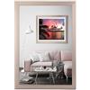 rahmengalerie24 Cornice portafoto 60 x 60 cm, in legno di bronzo, vetro acrilico, senza passepartout, per foto o immagini, in MDF, senza immagine Alice