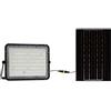 V-TAC Kit pannello solare con proiettore 1200 lumen 4000K 3metri di cavo batteria sostituibile VT-120W - 7826