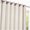 STORESDECO Tenda Trasparente XXL 3 Metri, Voile in Poliestere con Occhielli, per Finestre e Porte, Filtro Luce, Design Moderno ed Elegante, Beige 280x300 cm