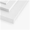 Generic Pannello FOREX PVC 10 MM - Formato CM: 10/20/30/40/50/60/70/80/90/100 (50X50 CM, Bianco)
