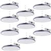 JBdusn Faretto LED UFO 100W, 10pcsLED High Bay Light Hall Proiettore Officina Lampada Illuminazione magazzino, Lampada Interni Industriale per Stadio coperto