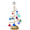 Generic Luci di per albero di Natale, lampada di per albero di Natale, lampada girevole glitterata a batteria, luce notturna per albero di Natale in ferro galvanico per la casa