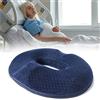 OXFUZZ Cuscino Antidecubito per Anziani, Ciambella Cuscino Sedia Memory Foam, Anello Della Sede Del Coccige, Cuscino per Seduta Ortopedico per Casa, Auto, Ufficio F