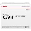 Canon 039H cartuccia toner 1 pz Originale Nero [0288C001]