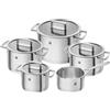 Zwilling Vitality Batteria Pentole In Acciaio Inox 18/10 - Set 5 Pz